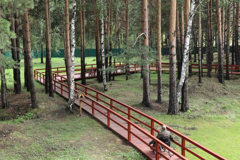 Реабилитация в эргопарке Клиники Института Мозга